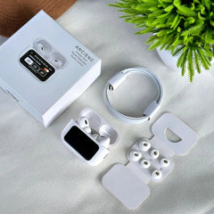 Evopods Display Screen 2 Premium Wireless Earbuds + 100% ANC with 1.41" Full HD Touch Screen + GPS Tracking (Find my evopods ) + 13mm High Deep Bass Drivers