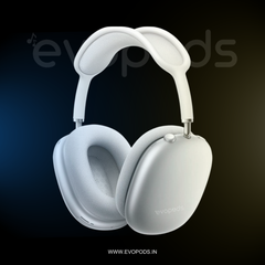 Evopods Max -ANC Wireless Over-Ear Headphones, Transparency Mode, Personalized Spatial Audio, Dolby Atmos & Deep Bass 48H Battery, 100% Hassle-Free 6 Month Warranty