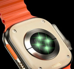 Evo S8 Ultra Smartwatch with 2.02" AMOLED Display, 4GB RAM 64GB Storage, 4G/5G SIM Support, Bluetooth Calling, Fitness Tracker & Social Media Apps | Free Extra Strap