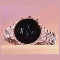 Evo GEN 9 Smartwatch for Women with Metal Strap & HD Display, Bluetooth Calling, 100+ Watch Faces, Health Tracker, Sports Modes & IP67 Waterproof(Rose Gold)