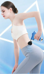 Evo COMPACT POWER MASSAGER CY-001 For Pain Relief Rechargeable Small Facial Gun Deep Tissue Massager - 6 Speed Settings