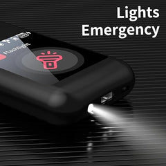 Evopods Pro2 Carrying Treasure with 2.8 inch HD Touch Screen, 10000mAh Power Bank, Active Noise Cancellation | Earphones + Power Bank + 2.8 Multimedia Screen, Three-in-one