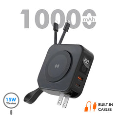 Evo Ultrafuse: The Wireless Power Bank 10000mAh 12 Months Warranty