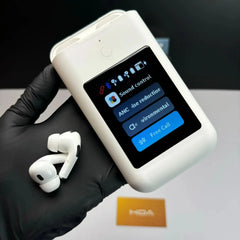 Evopods Pro2 Carrying Treasure with 2.8 inch HD Touch Screen, 10000mAh Power Bank, Active Noise Cancellation | Earphones + Power Bank + 2.8 Multimedia Screen, Three-in-one