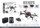 D31 GPS Drone with 4K Camera – Brushless Motor, GPS Navigation & Auto Return Home