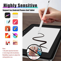 Evo Universal Stylus Pen Compatible With Ios &Android Enabled Devices, High Precision Rechargeable