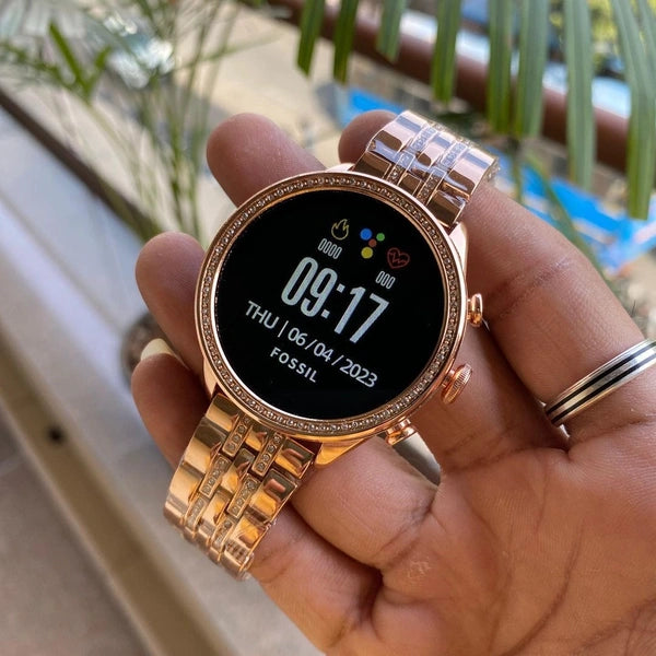 Evo GEN 9 Smartwatch for Women with Metal Strap & HD Display, Bluetooth Calling, 100+ Watch Faces, Health Tracker, Sports Modes & IP67 Waterproof(Rose Gold)