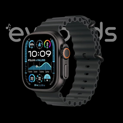 Evo Watch Ultra 2 [GPS +Cellular 49 mm] Smart Watch, Sports Watch with Premium Band Fitness Tracker, Precision GPS, Action Button, Bright Retina Display Bluetooth Calling with ON/OFF Logo and FREE 2 extra strap