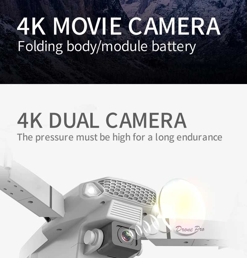Evo Max E88  Drone Kit with 1080p HD Dual Cam Module Mini Drone 4K Camera Foldable Aerial Photography Quadcopter With Fixed Height And Stiff Remote Control Aircraft