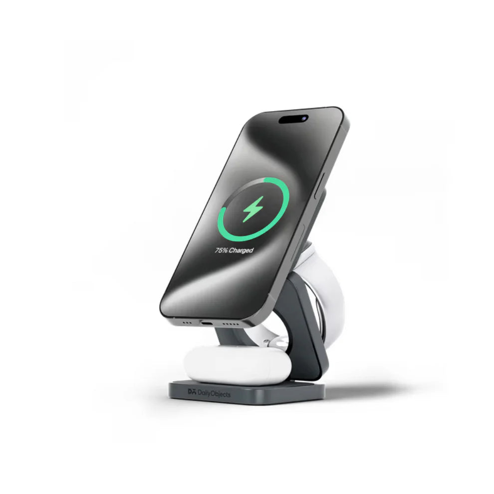Evo Foldaway 3-In-1 Magnetic MagSafe Wireless Fast Charger