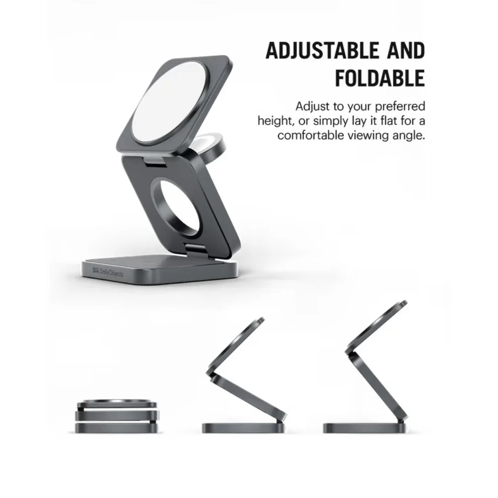 Evo Foldaway 3-In-1 Magnetic MagSafe Wireless Fast Charger