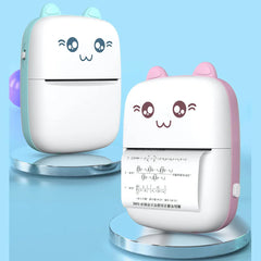 Evo Pocket Mini Bluetooth Thermal Printer – Wireless Smart Printer for Photos (Includes Roll Paper)