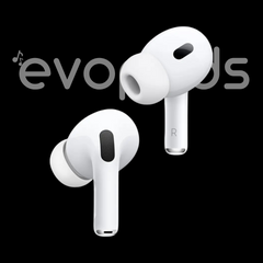 Evopods Pro(2nd generation) with 32db 100% Active Noise Cancellation,72H Battery, 100% Hassle-Free 6 Month Warranty With FREE Silicone Case