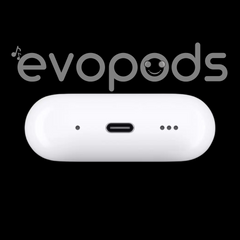 Evopods Pro (2nd generation) with 32db 100% Active Noise Cancellation,72H Battery, 100% Hassle-Free 6 Month Warranty With FREE Silicone Case