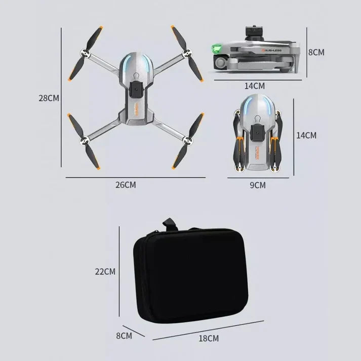 Evo Clubics 4k A17 Aerial Drone Dual Camera Perfect For Aerial Photography Outdoor Fun Aerial Drone
