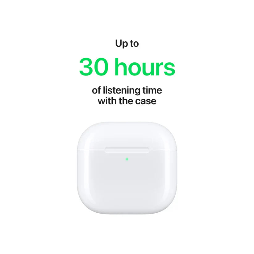 EvoPods 4 – 100%ANC ,Spatial Audio,Wireless Charging, 30 Hours Battery Life | 100% Hassle-Free Warranty With FREE Case