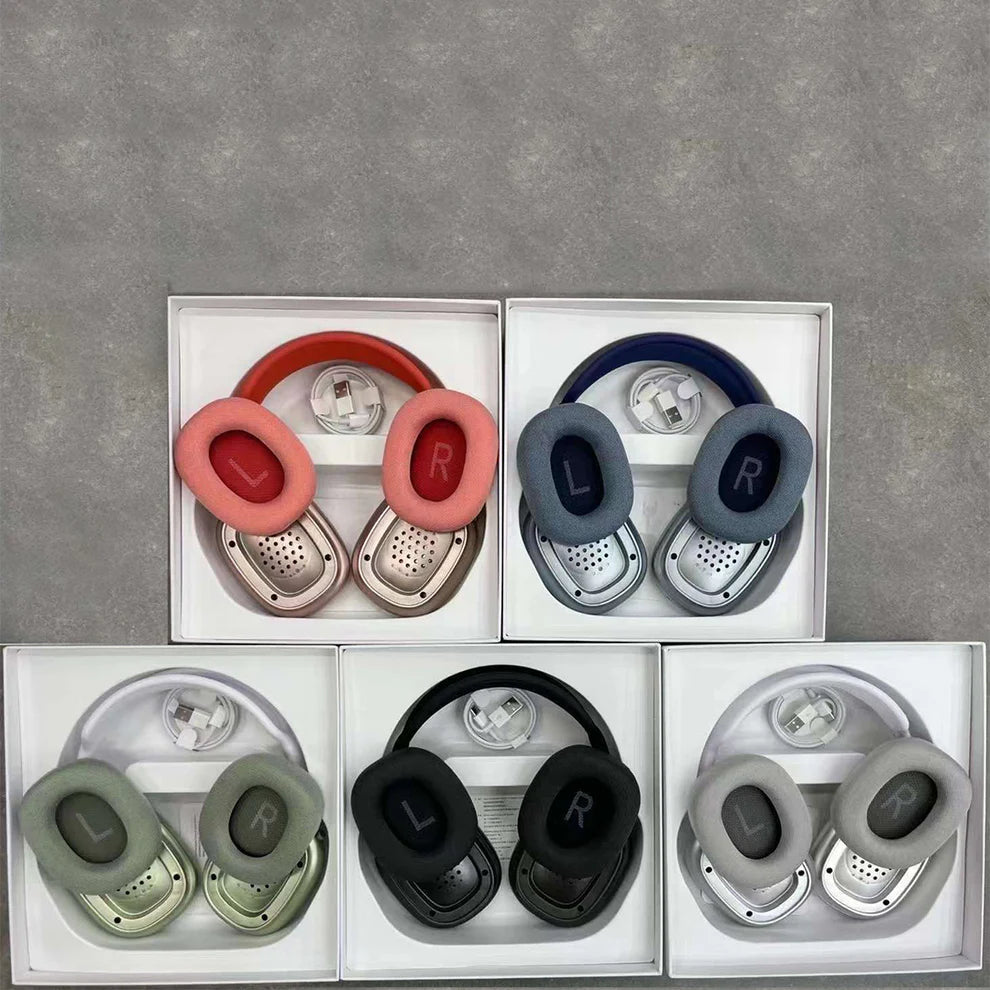 Evopods Max - ANC Wireless Over-Ear Headphones, Transparency Mode, Personalized Spatial Audio, Dolby Atmos 24H Battery & Deep Bass