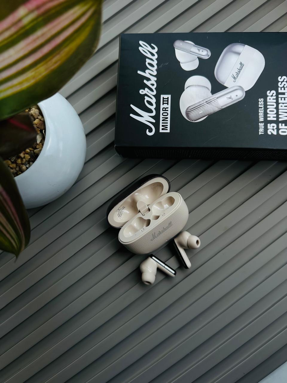 Evo Marshall Minor III Bluetooth Truly Wireless in-Ear Earbuds with Mic