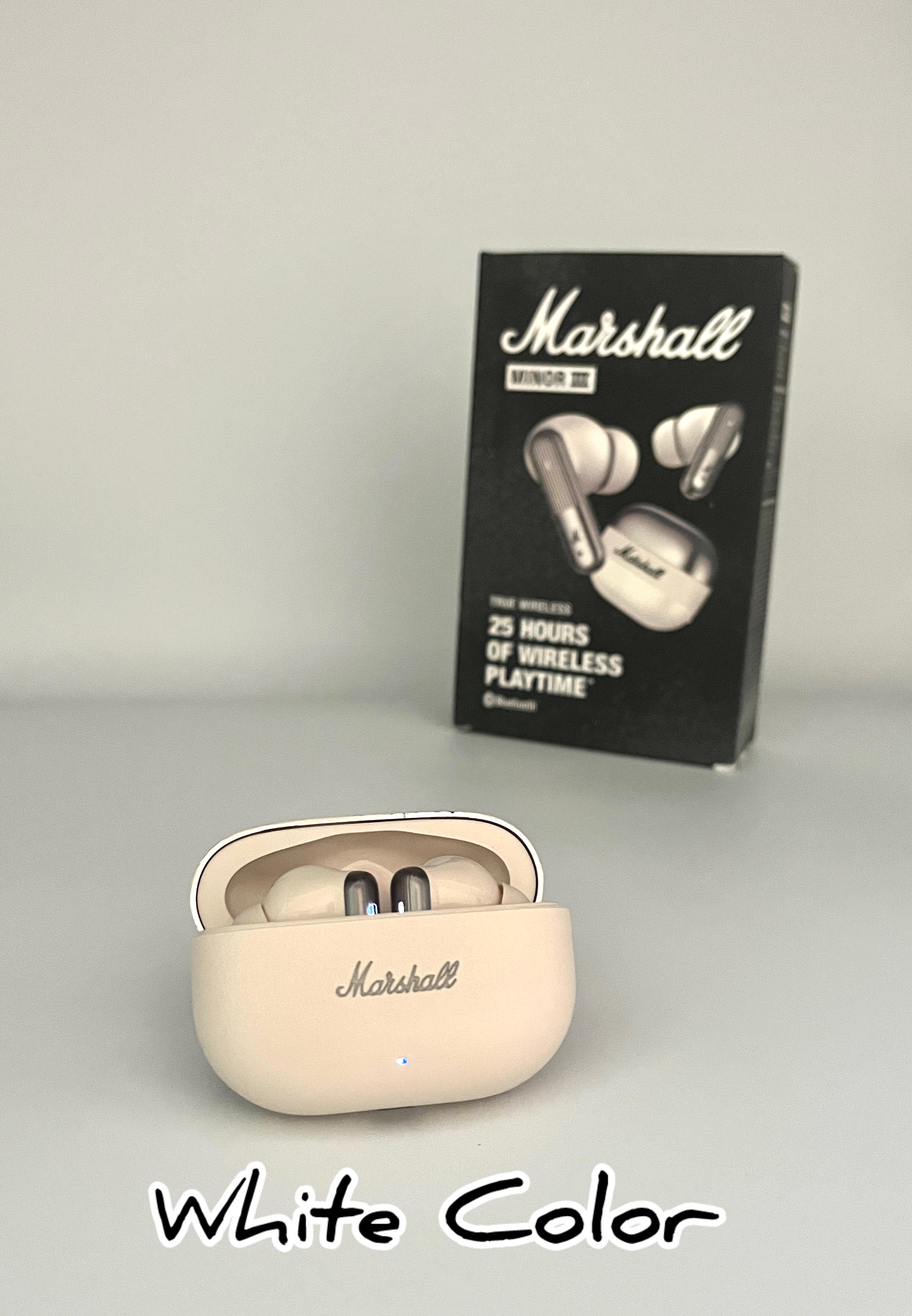 Evo Marshall Minor III Bluetooth Truly Wireless in-Ear Earbuds with Mic