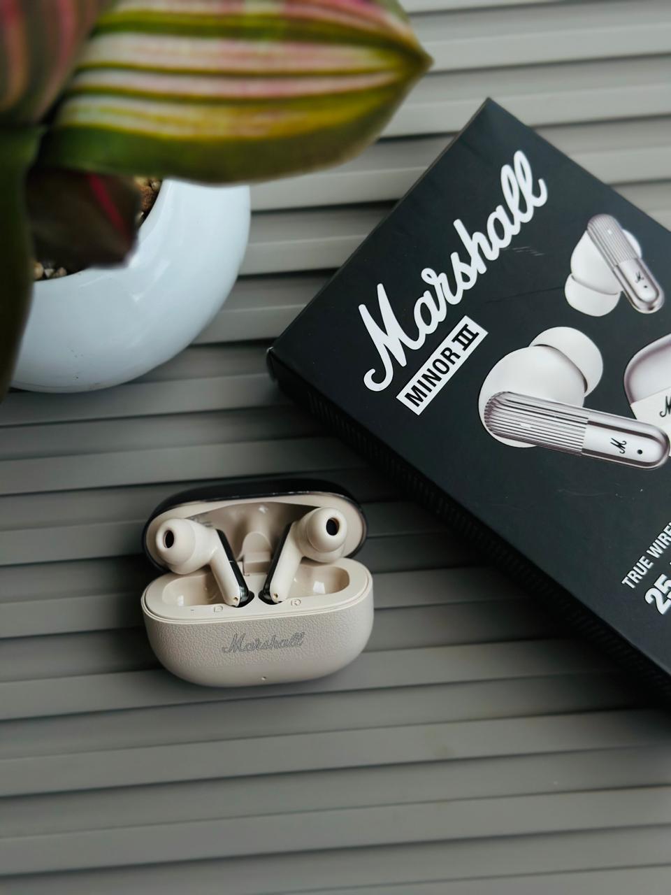 Evo Marshall Minor III Bluetooth Truly Wireless in-Ear Earbuds with Mic