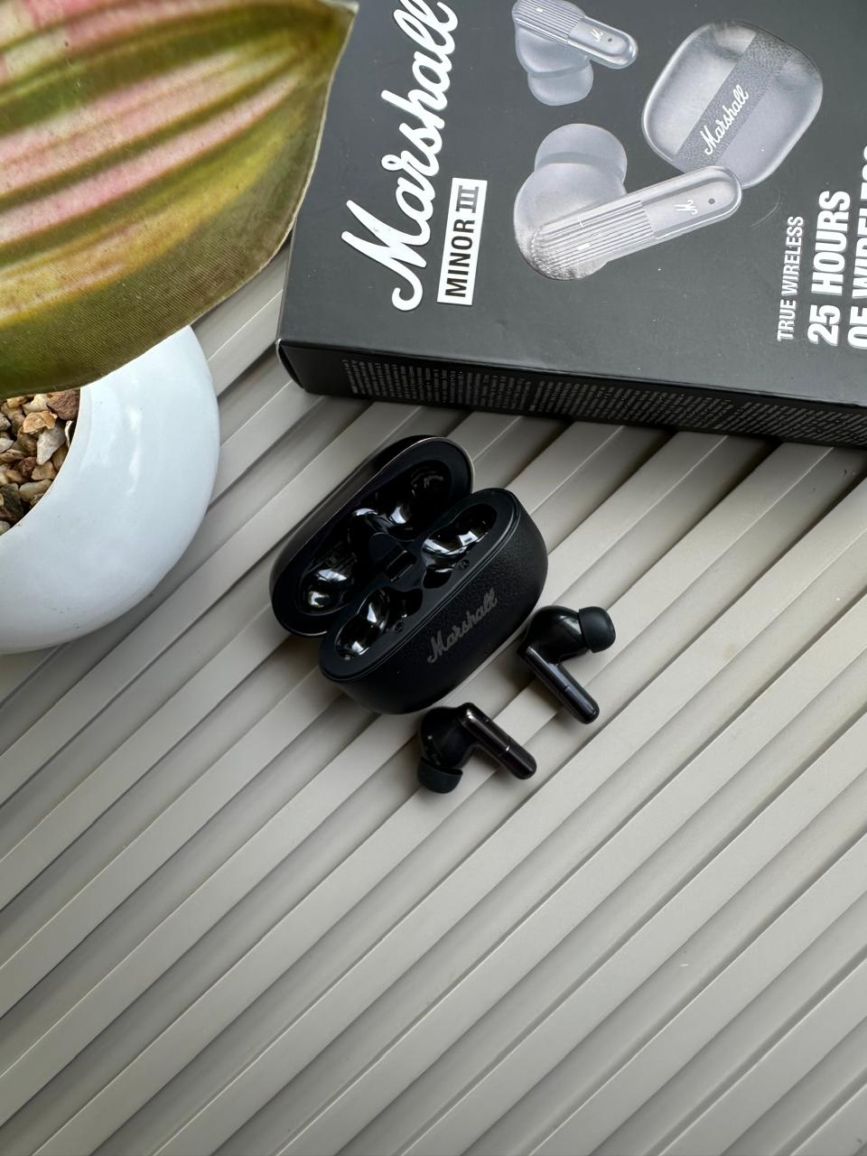 Evo Marshall Minor III Bluetooth Truly Wireless in-Ear Earbuds with Mic