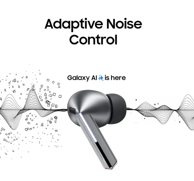 Evo Galaxy Buds 3 Pro ANC With Galaxy Ai | Active Noise Cancellation 100% Hassle-Free Warranty