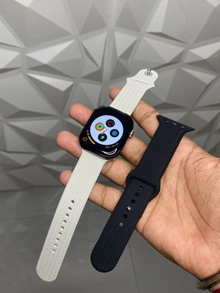 Evo Watch 9 Series+ Dual Straps [GPS + Cellular 45 mm] 100% Hassle-Free Warranty with ON/OFF Logo