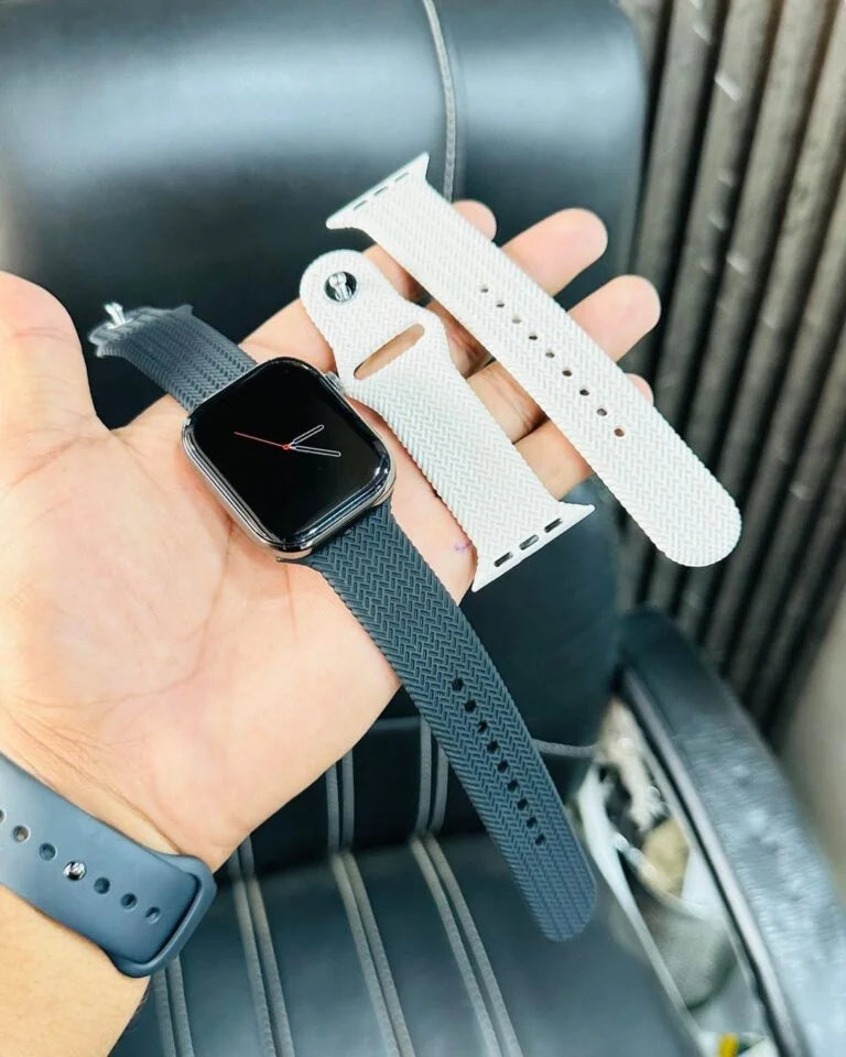 Evo Watch 9 Series+ Dual Straps [GPS + Cellular 45 mm] 100% Hassle-Free Warranty with ON/OFF Logo