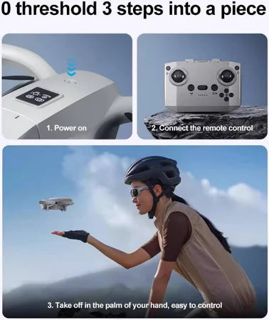GT3 4K Dual Camera Drone With Obstacle Avoidance